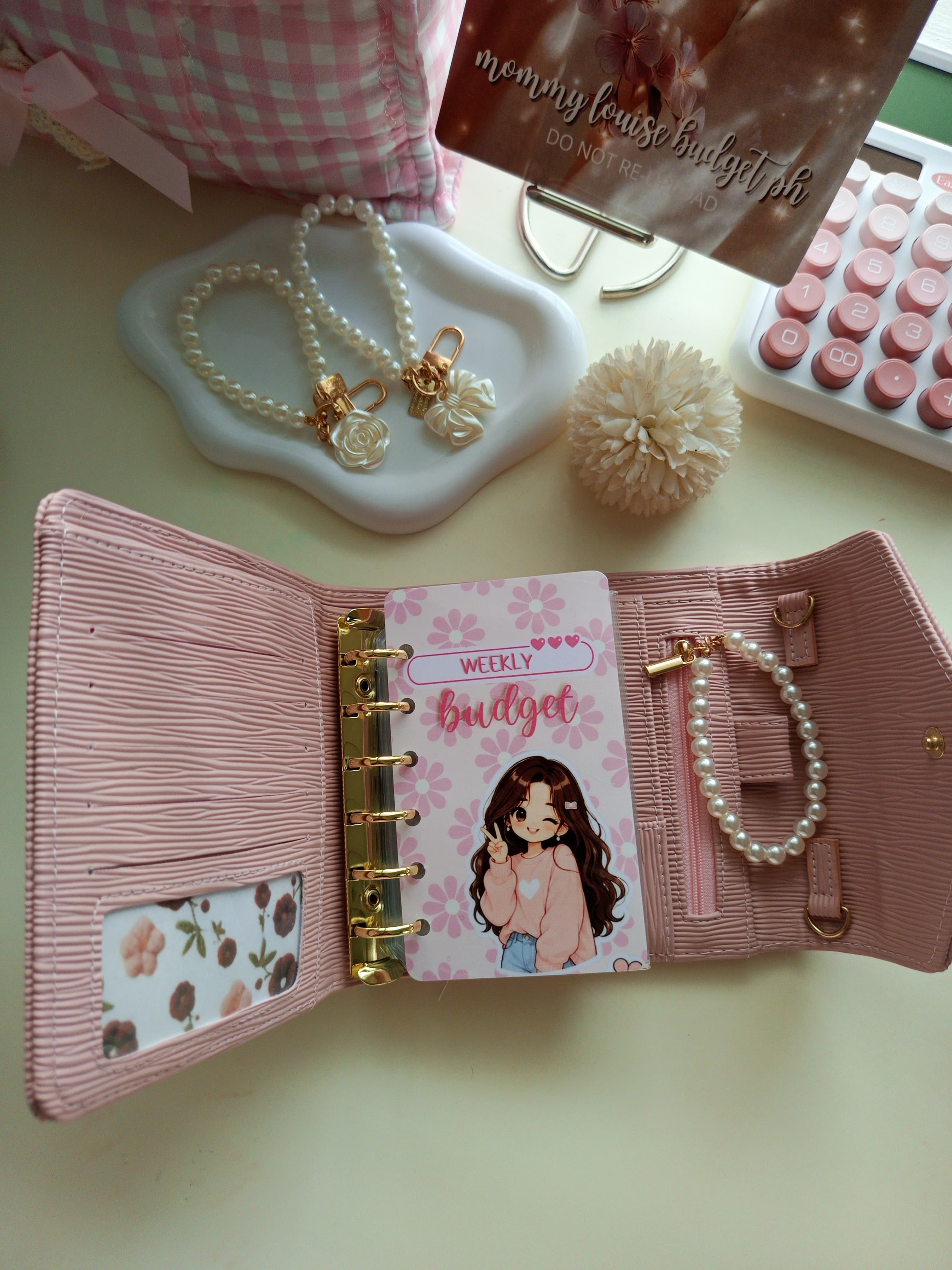 Pink Mauve Binder